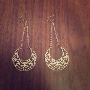 Silver Dangly Earrings